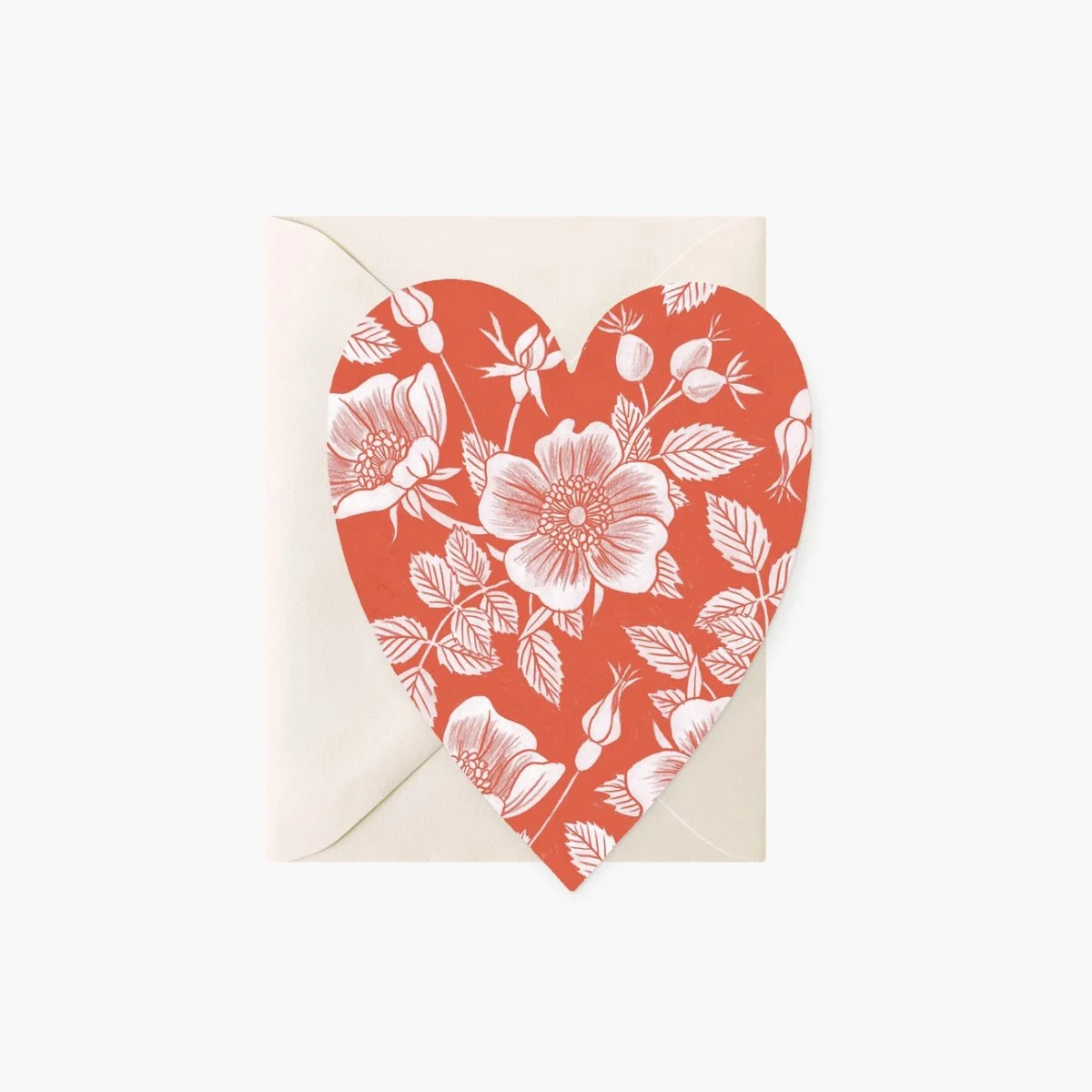 Carte Coeur Fleuri Rouge - Organisation de la maison avec des solutions de rangement - Jeux