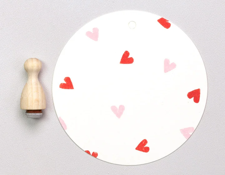 Tampon Petit Coeur - Organisation de Blog la maison avec des solutions de rangement