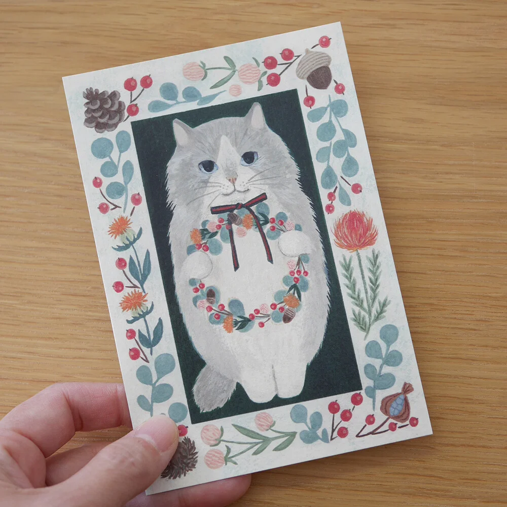 Carte Chat Persan & Couronne de Baies - Organisation de la maison avec des solutions de rangement Tutoriel rangement carte} Boite pour ranger nos cartes Stampin'Up - YouTube