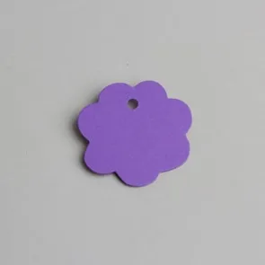 Étiquette à dragées – Fleur – Violet - ​Boulangerie-Pâtisserie | Pain au Levain & Viennoiseries​ étiquettes pain - Etsy France