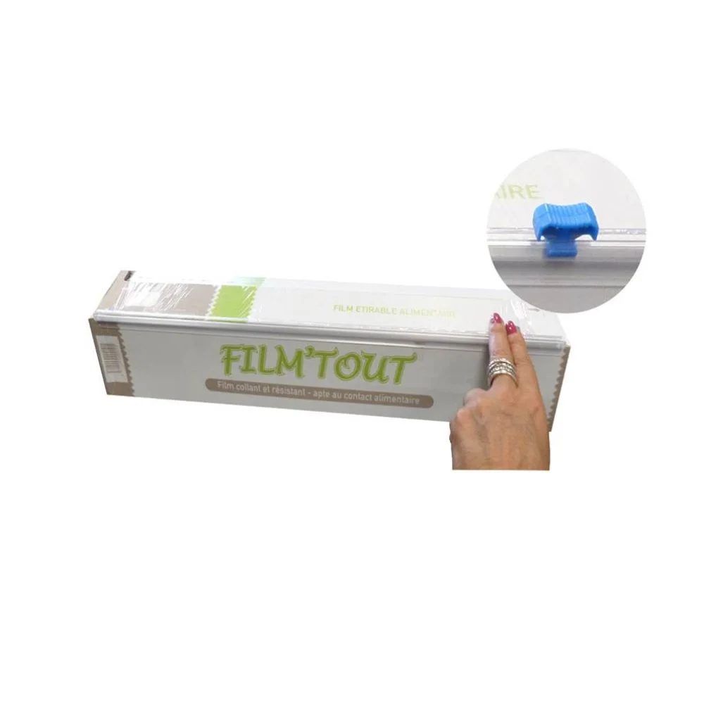 Film Etirable 0,45 x 300ml – Boite distributrice - Organisation de la maison avec des solutions de rangement Monde