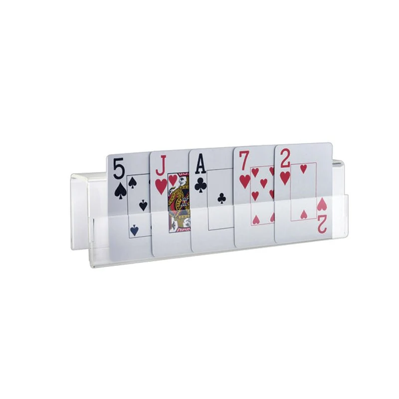 Porte-cartes en plastique transparent - Organisation de la maison avec des solutions de rangement - Boite rangement
