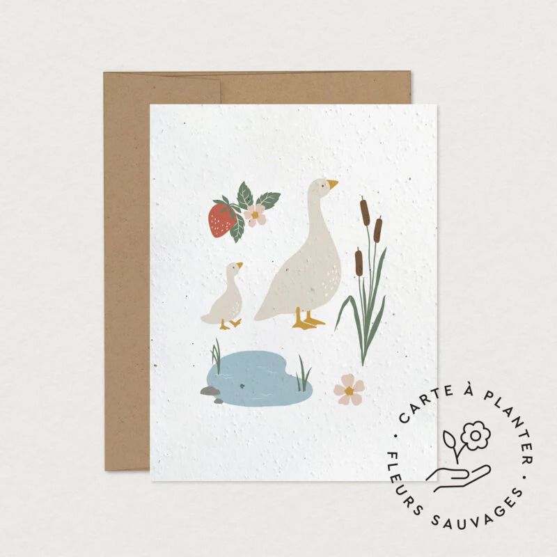 Mimosa Design - Carte de souhaits - Suzel à la Campagne (À planter)||Mimosa Design - Wish Card - Suzel in the Countryside (To Plant) - Boutique Bébé en Ligne : Soins, Jouets et Articles Maison - {'count': 2, 'name': 'choix'}