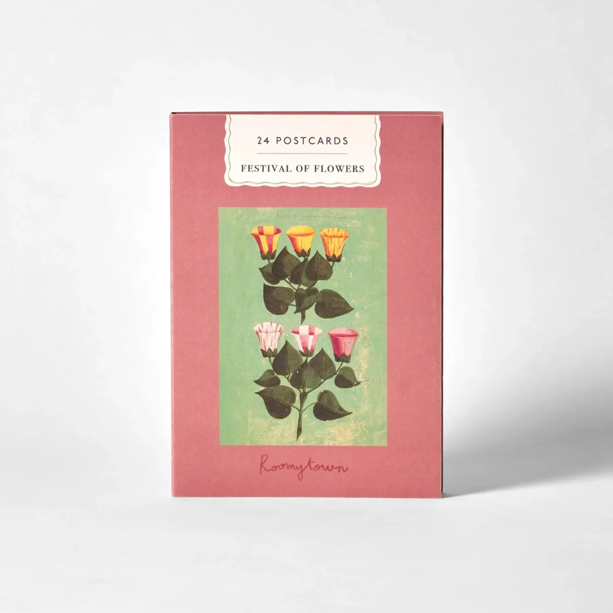 Carnet cartes postales Festival Fleurs Roomytown Organisation maison solutions rangement