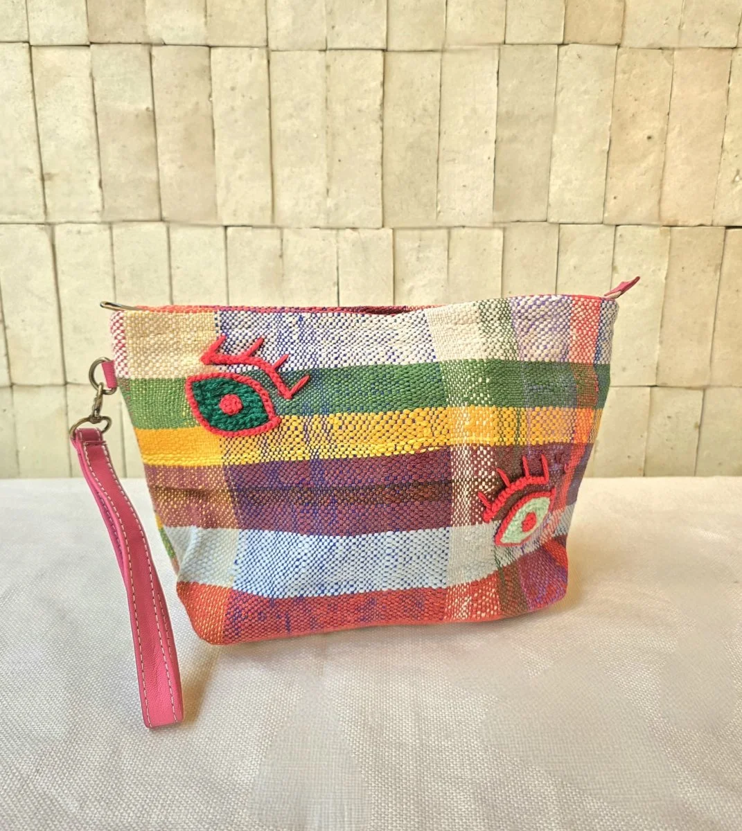 Grande Turquoise Pochette Haïk - Organisation de la maison avec des solutions de rangement