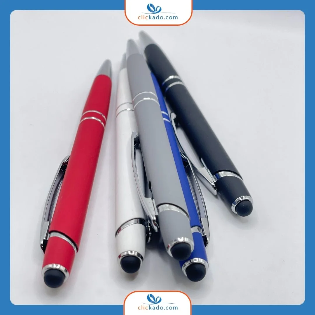 Stylo en métal avec impression - Vins Rouges Harmonieux pour Chaque Occasion - cuve métal impression vin occasion