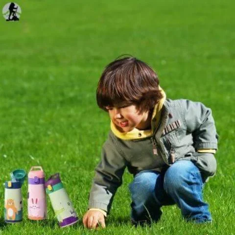 GOURDE INOX ENFANT | IsoZoo-350™ - Des Équipements Pensés pour Profiter de Chaque Instant Dehors - meilleure gourde inox gourde enfant équipement instant