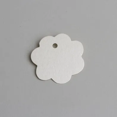 Étiquette à dragées – Fleur – Ivoire - ​Boulangerie-Pâtisserie | Pain au Levain & Viennoiseries​ - {'count': 1, 'name': 'Réf'}