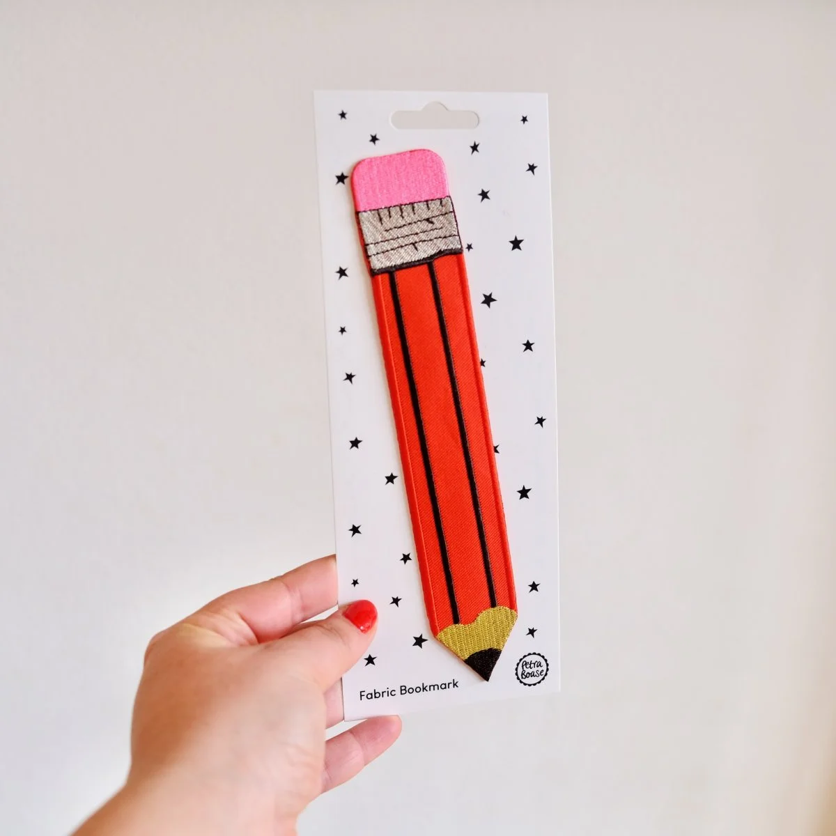 Marque-Page Brodé Crayon Gris - Organisation de la maison avec des solutions de rangement - Amazon