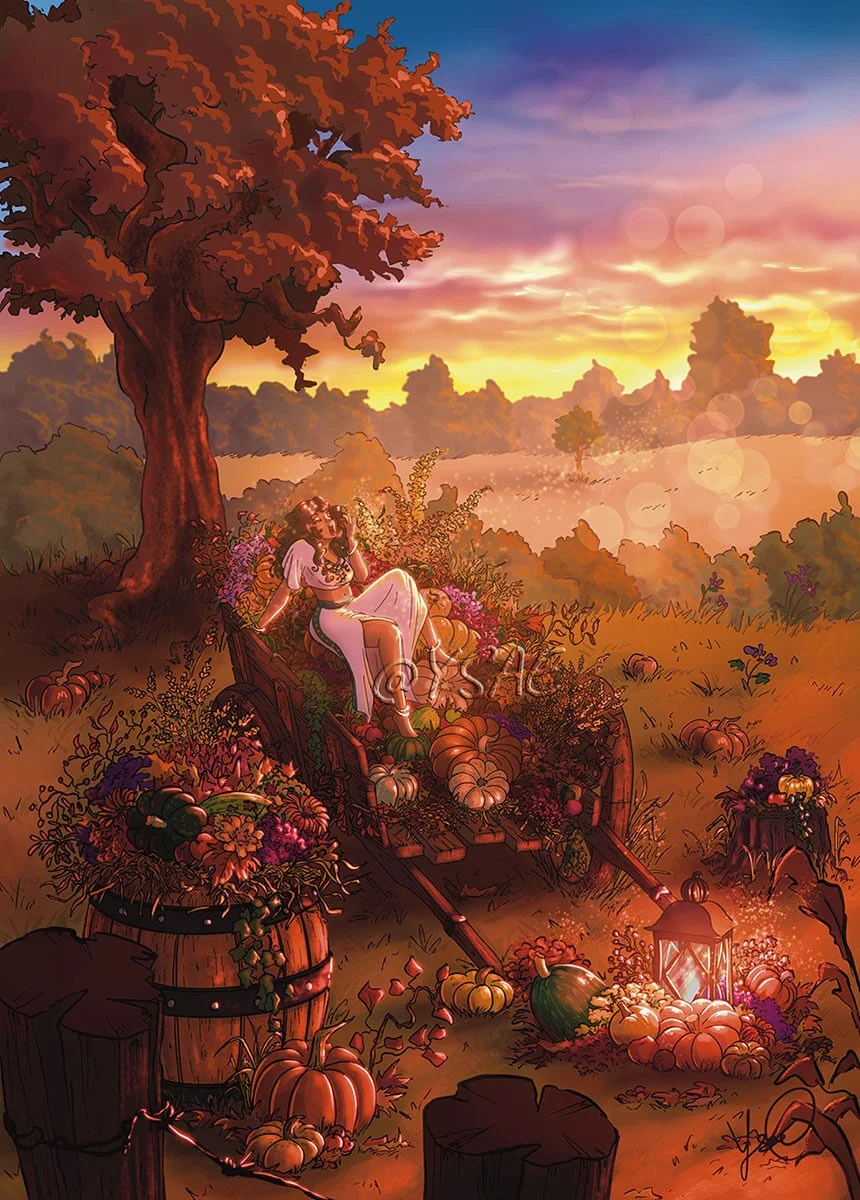 La gratitude de Mabon – CARTE POSTALE - CADEAUX Saldi Straordinari – Offerte Speciali Disponibili Adesso