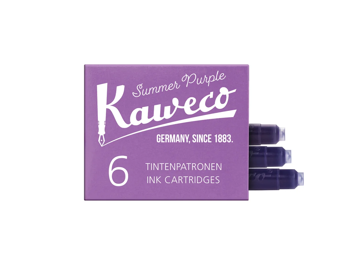 Cartouches Encre Kaweco Summer Purple Organisation maison solutions rangement