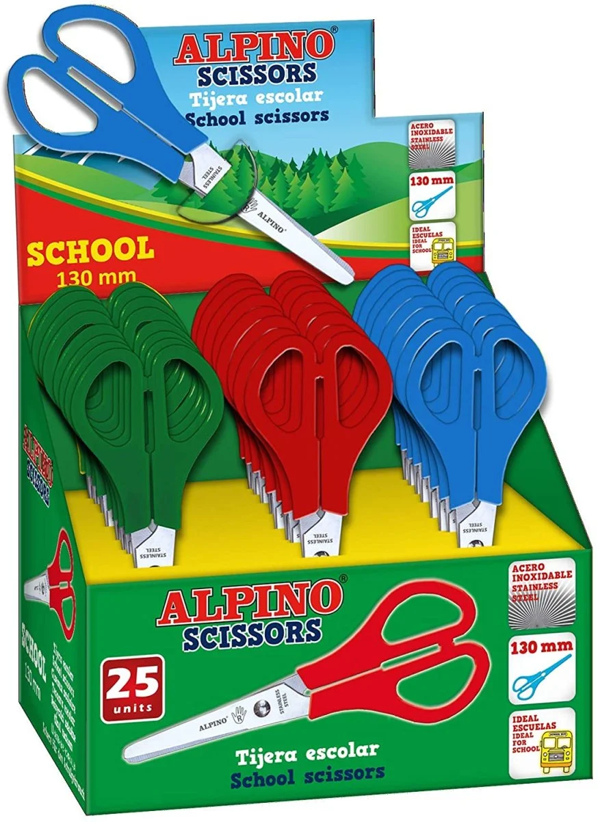 Ciseaux à bouts ronds (Rouge) 13cm – ALPINO - Organisation de la maison avec des solutions de rangement Amazon Basics Jeu de 8 ciseaux à bois avec guide d'affûtage, pierre à  aiguiser et étui de rangement pour le travail du bois, 1/4" - 1-1/2" :  Amazon.fr: Bricolage