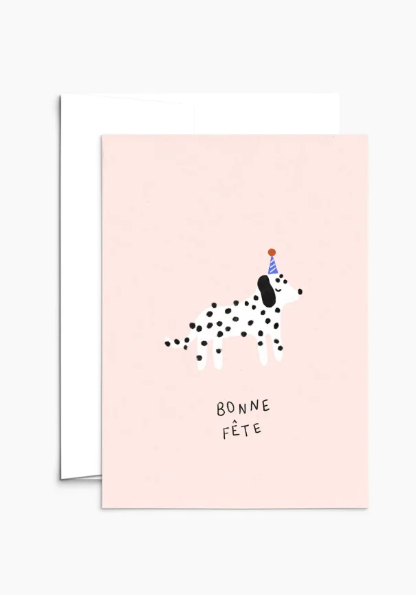 Carte de voeux – Bonne Fête – Dalmatien – Mimi & August - ​Boulangerie-Pâtisserie | Pain au Levain & Viennoiseries​ La tradition annuelle de la Fête du Pain est de retour chez Winners ! Du 17  mai au 2 juin, joignez-vous à nous pour célébrer la gourmandise. 🍰🥖