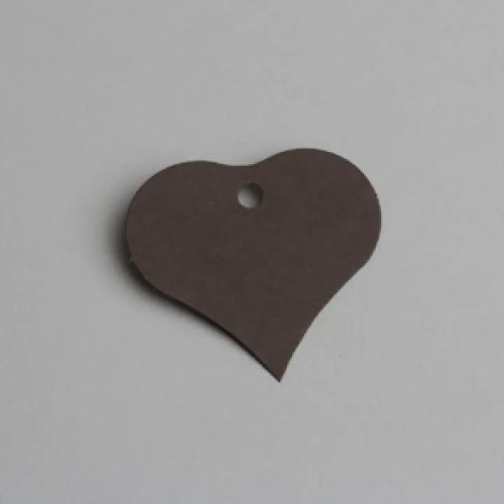 Étiquette à dragées – Cœur – Chocolat - ​Boulangerie-Pâtisserie | Pain au Levain & Viennoiseries​ Dragées coeur Eucalyptus - Dragées coeur chocolat - Dragées Anahita