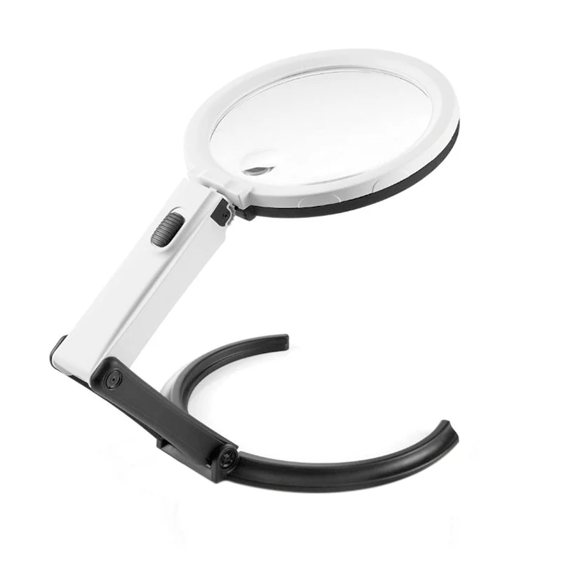 Loupe de jours table et à main - grossissement 2x/5x - Organisation de la maison avec des solutions de rangement