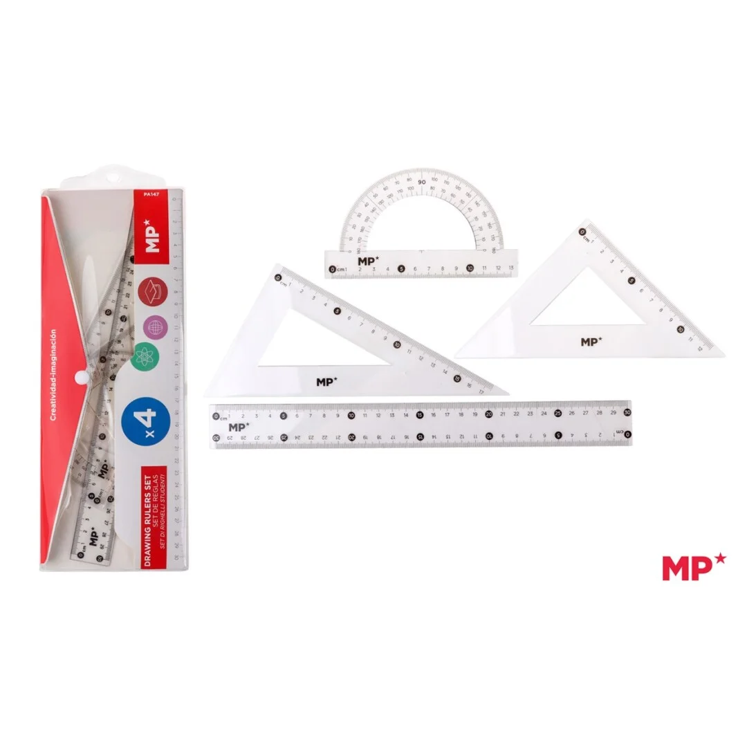 Kit traçage pièces règle cm Paquet Madrid Papel Organisation maison solutions rangement