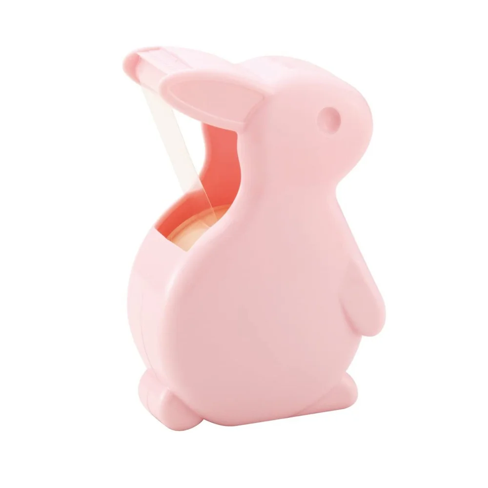 Dérouleur Scotch Lapin Rose Glacé - Organisation de la maison avec des solutions de rangement - astuce rangement dérouleur organisation maison solution rangement