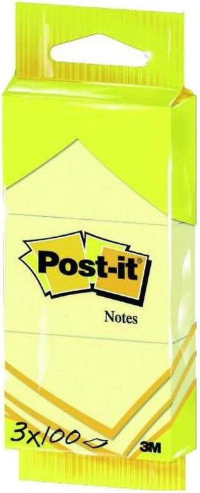 Post-it 34x51mm – 3M - Organisation de la maison avec des solutions de rangement - {'count': 4, 'name': 'Sticky'}