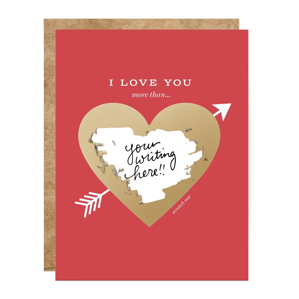 Carte Gratter Love You Organisation maison solutions rangement