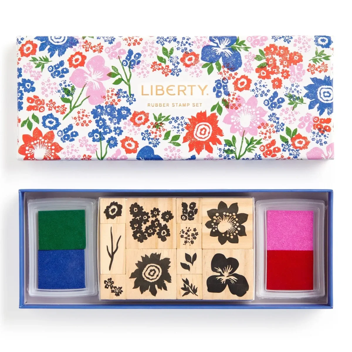 Set de Tampons Liberty of London - Organisation de la maison avec des solutions de rangement UNICRAFTALE Étagère de rangement pour tampon encreur à 36 compartiments -  Boîte de rangement pour tampon encreur blanc - Organisateur de rangement  pour tampons encreurs de bureau - Organisateur