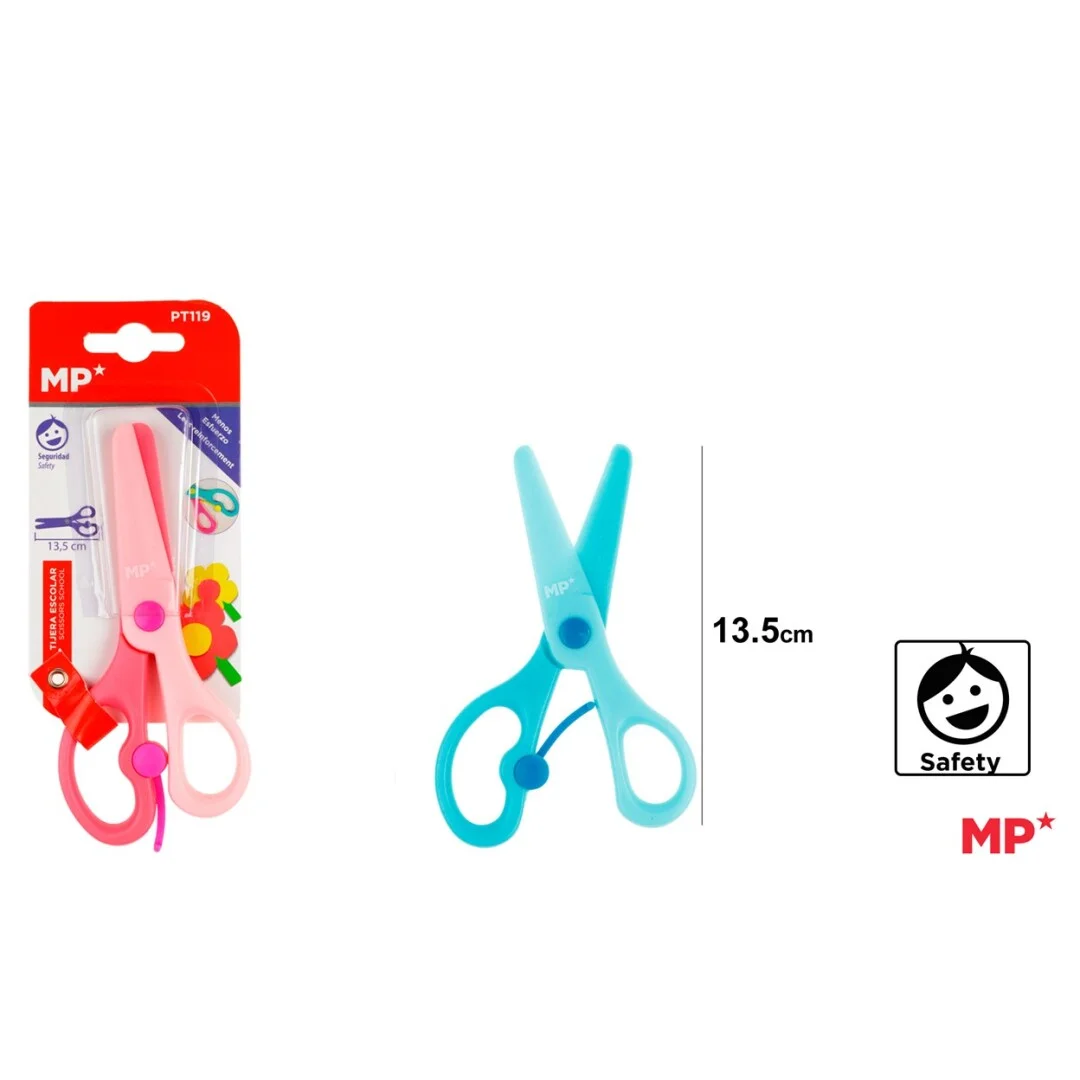 Ciseaux pour enfants ouverture facile - Organisation de la maison avec des solutions de rangement Ciseaux ouverture automatique-Matériel scolaire ergonomique
