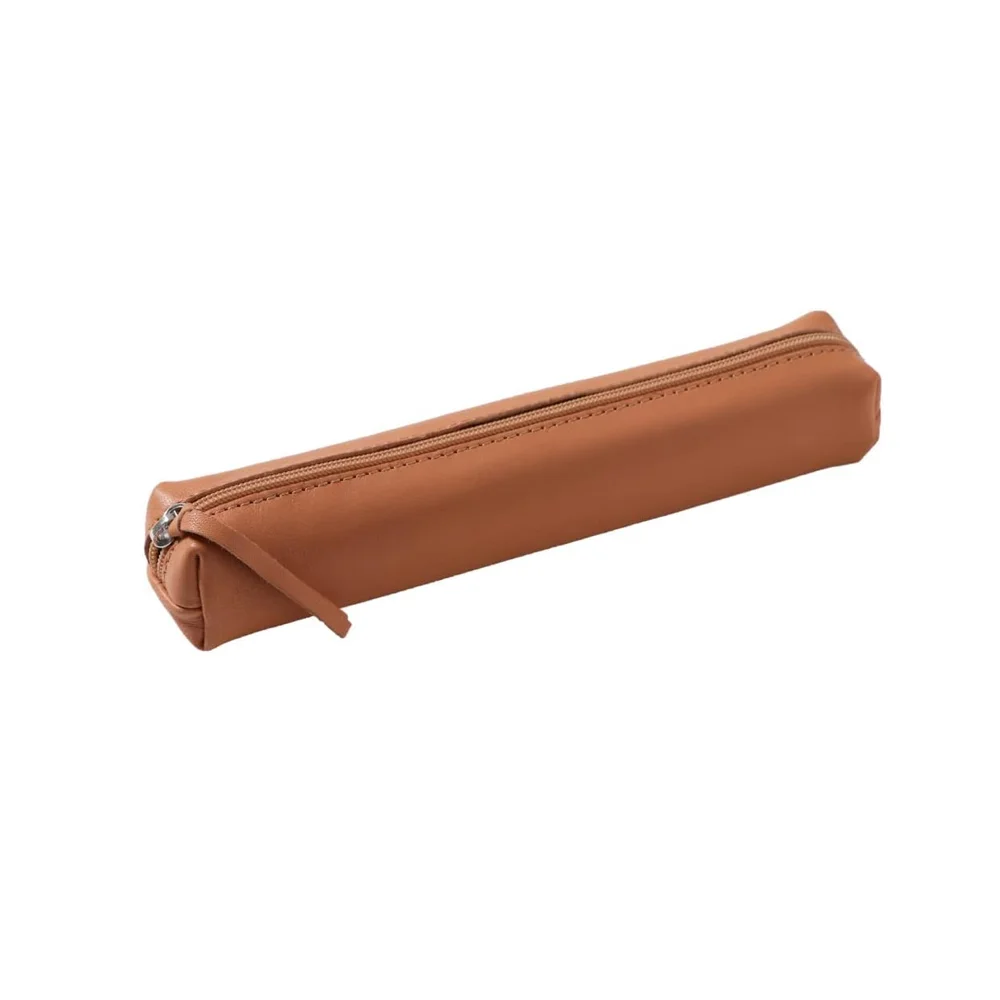 Trousse en Cuir Camel - Organisation Grande de la maison avec des solutions de rangement
