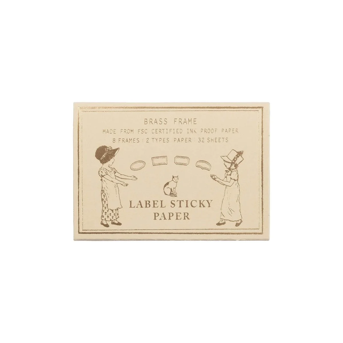 Boite Etiquettes Cadre Laiton Organisation maison solutions rangement