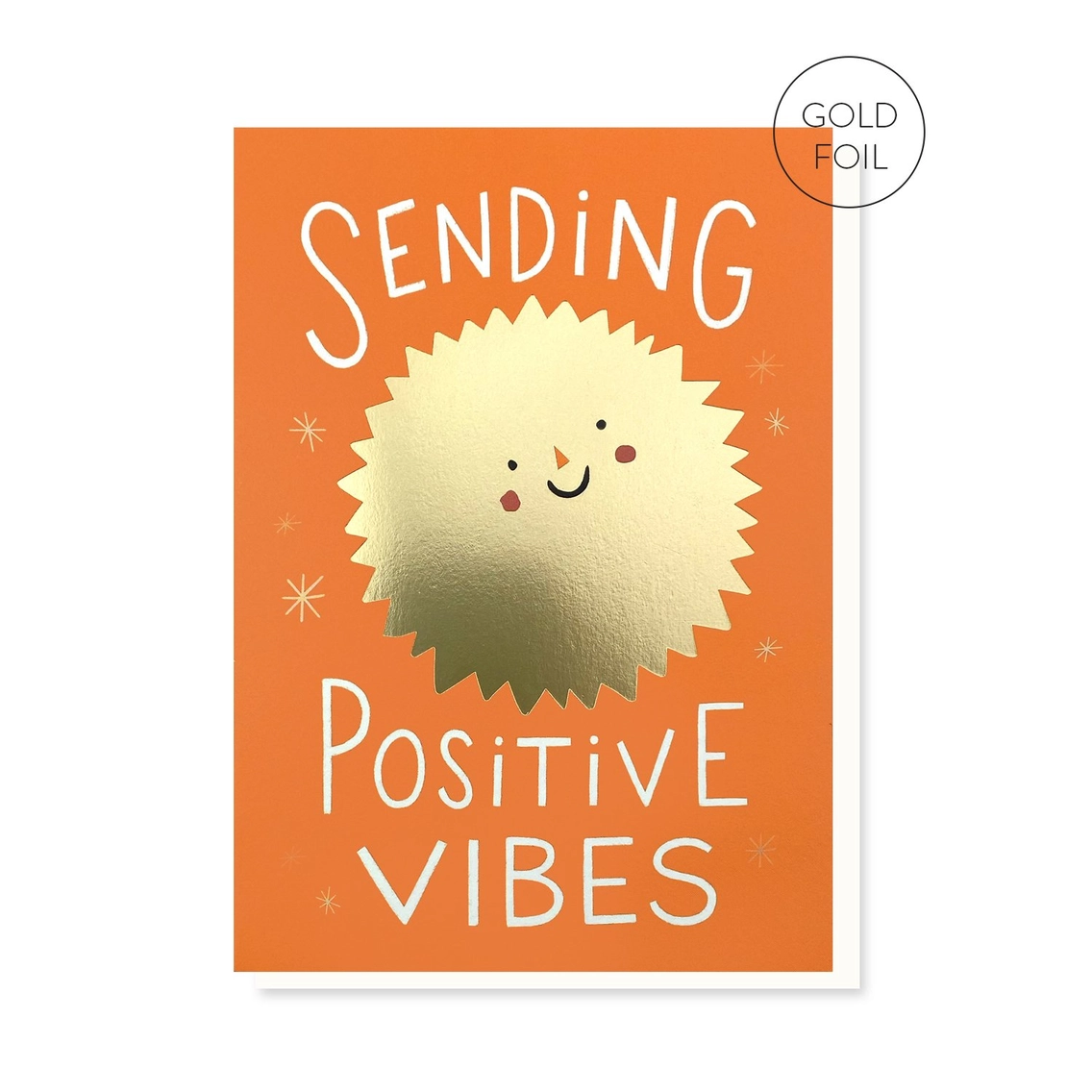 Carte de voeux Sending Positive Vibes - incluses Organisation de la maison avec des solutions de rangement