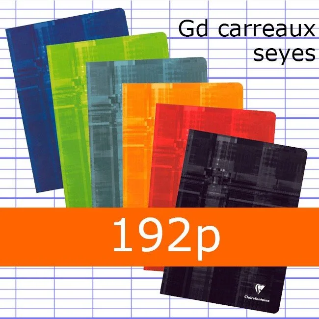Cahier 192 pages petit format – Clairefontaine - Organisation de la maison avec des solutions de rangement - {'count': 1, 'name': 'données'}
