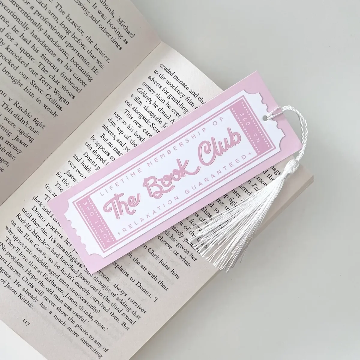 Marque-page Book Club - Organisation de la maison avec des solutions de rangement - bookmark marque-page organisation maison solution rangement