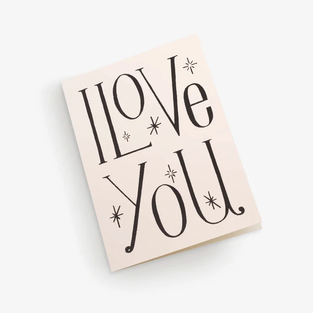 Carte de vœux I Love You Idéale - Organisation de la maison avec des solutions de rangement