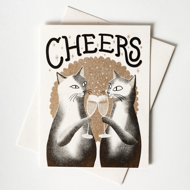 Carte Cheers Cat Organisation maison solutions rangement