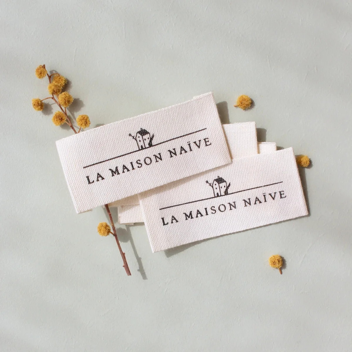 Étiquette en Coton Tissé La Maison Naïve - Ligue contre le cancer - Organisation de la maison avec des solutions de rangement 30 idées géniales de rangement et d'organisation dans la maison - Journal  des bonnes nouvelles