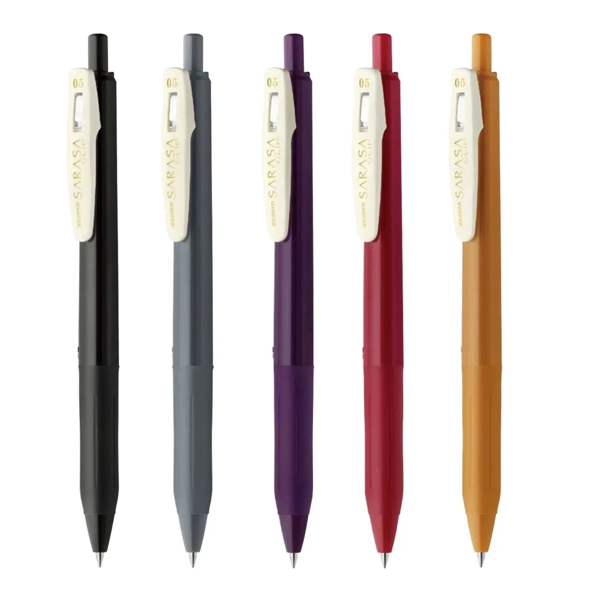 Stylo Gel Sarasa Clip Vintage Colors - Organisation de la maison avec des solutions de rangement - diy stylo organisation maison solution rangement