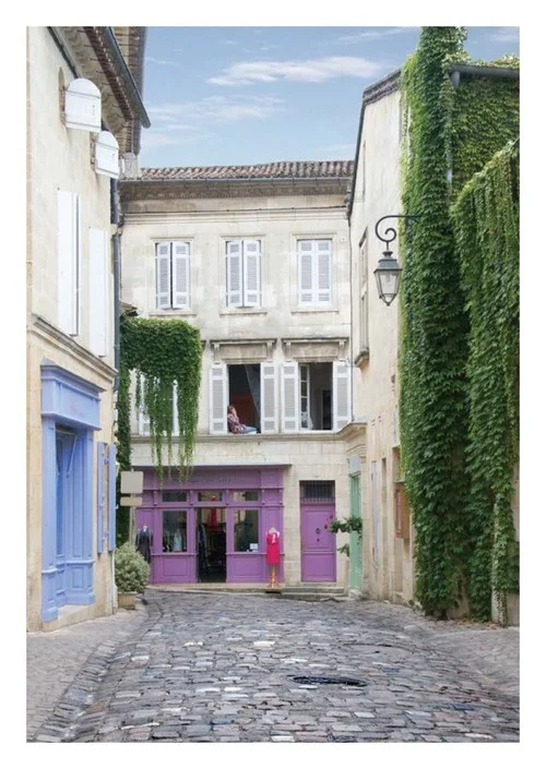 Carte postale cave « Papotages » Saint Emilion - Vins Rouges Harmonieux pour Chaque Occasion