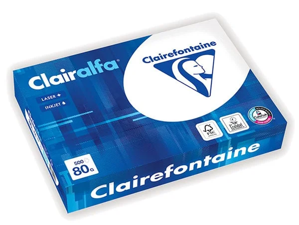 Paquet de Papier RAM A4 80g – Clairefontaine Clairalfa - Organisation de la maison avec des solutions de rangement - {'count': 1, 'name': 'Classement'}
