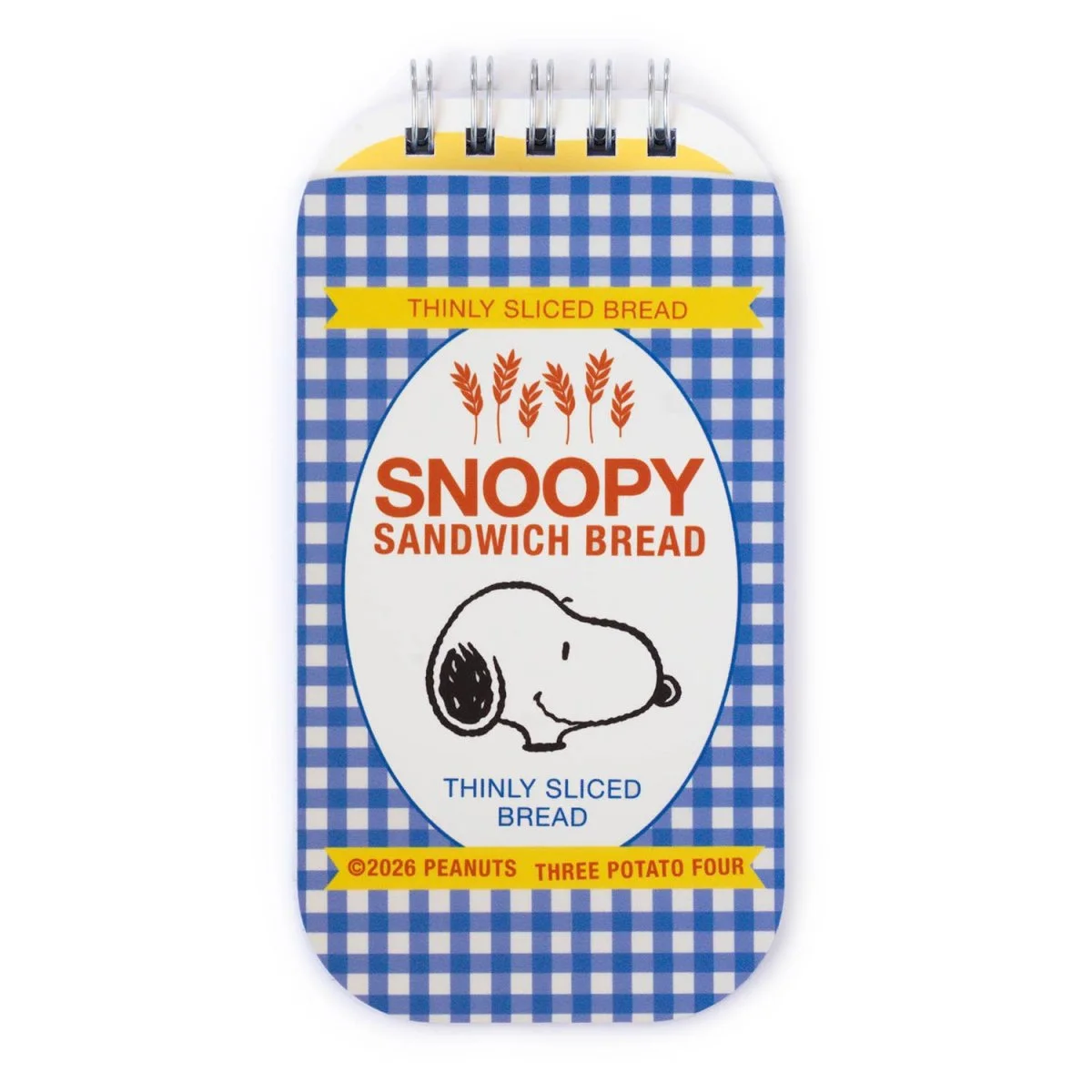 Carnet Snoopy Epicerie – Bread - Organisation pratiques de la maison avec des solutions de rangement