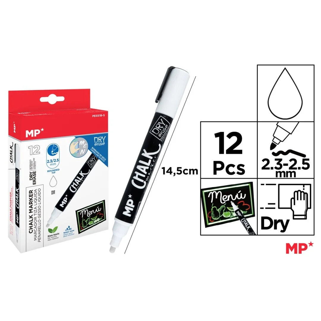 Marqueur craie liquide blanc nettoyage Madrid Papel Organisation maison solutions rangement