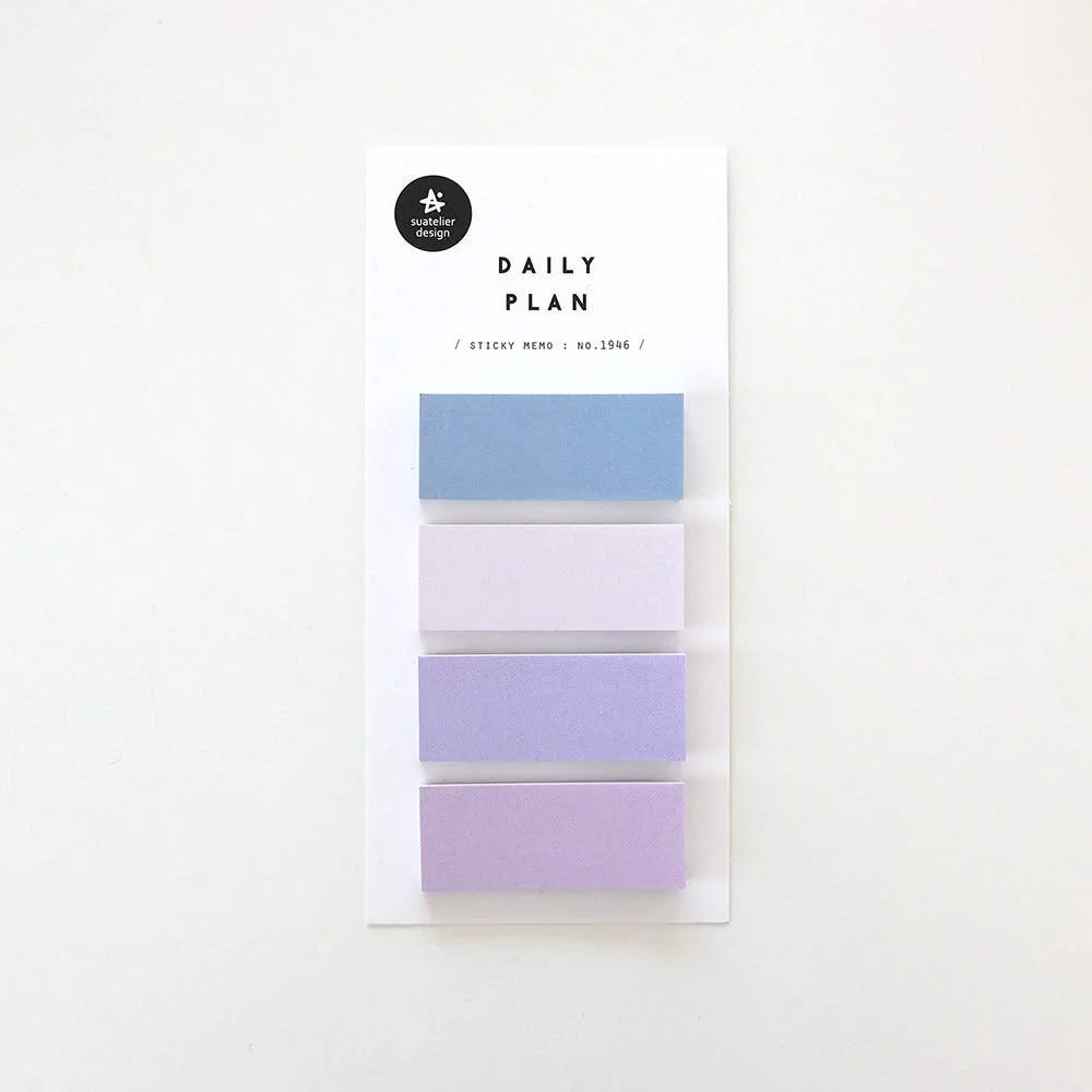 Sticky Notes Dégradé Parme - Organisation de la maison avec des solutions de rangement 1moispourtoutranger : semaine 1 - ON RANGE TOUT