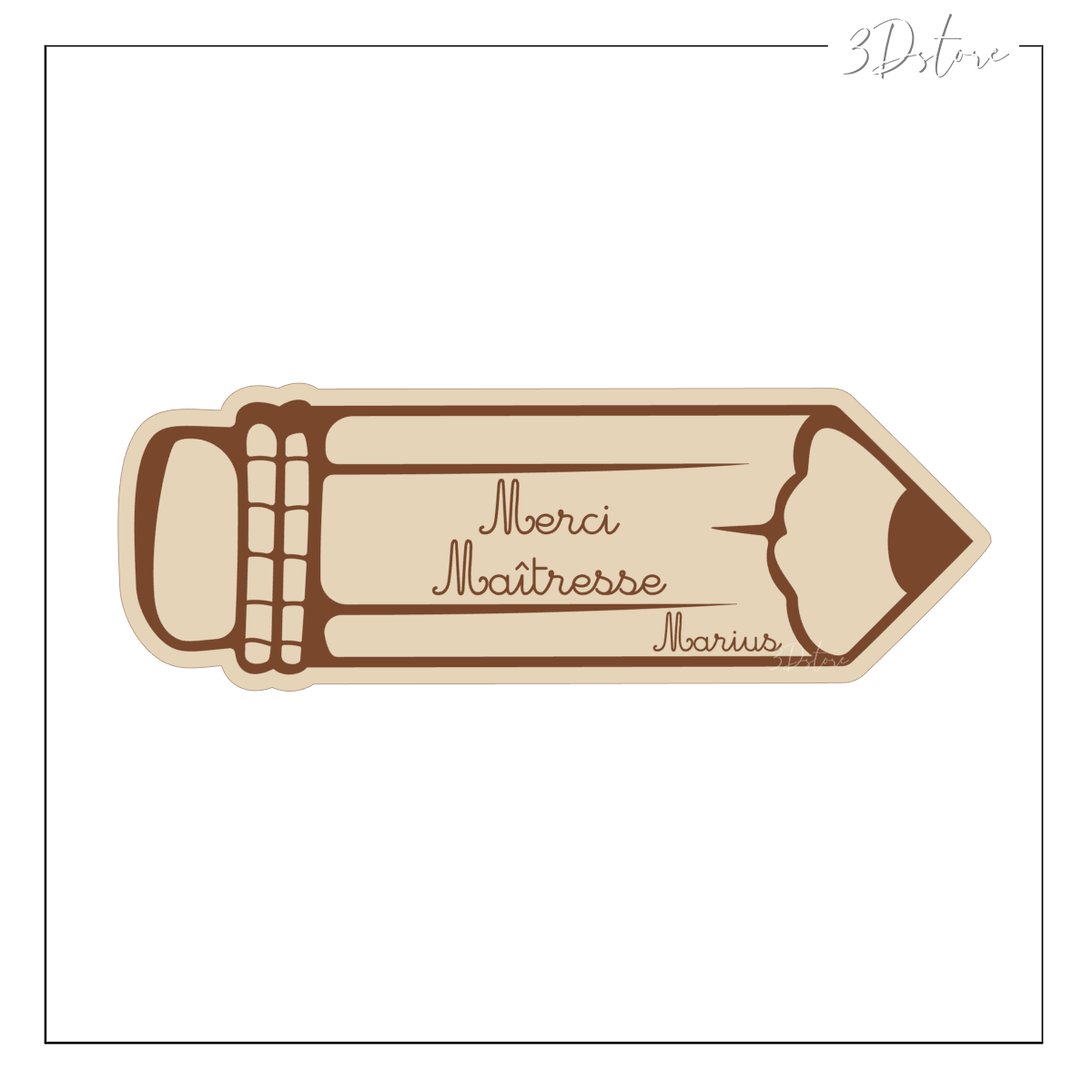 Aimant crayon Merci Maîtresse personnalisable - Vins Rouges Harmonieux pour Chaque Occasion Bougeoir 48 cl Un grand Merci Maîtresse – Maison June