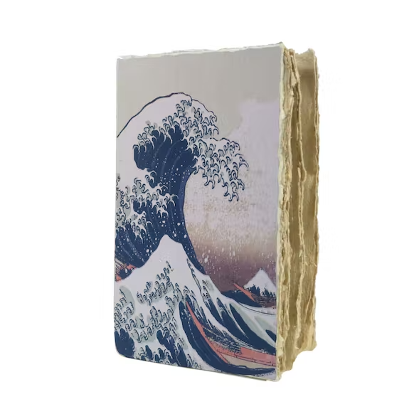 Carnet Vague Hokusai A6 Édition Limitée Art Table Française Promotion