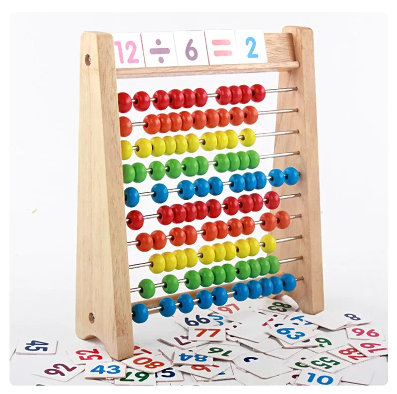 Boulier de calcul arithmétique en bois MONTESSORI - ​Boulangerie-Pâtisserie | Pain au Levain & Viennoiseries​ - {'count': 1, 'name': "PEP'"}