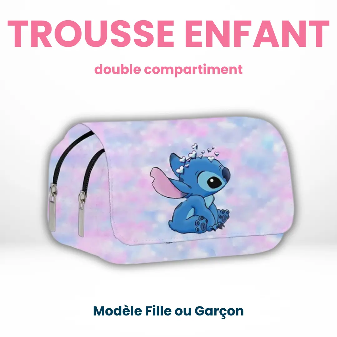 Trousse Double Compartiment - Éclairage de qualité avec frais de port offerts MINECRAFT