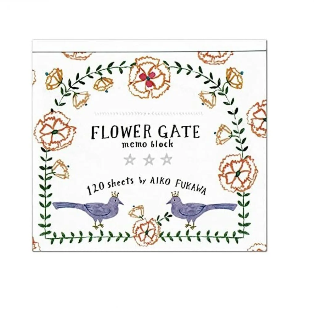 Bloc Notes Flower Gate Aiko Fukawa Organisation maison solutions rangement