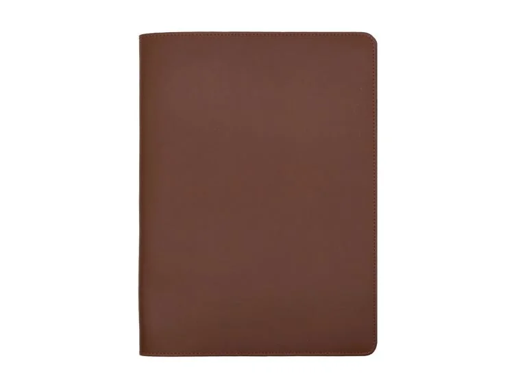 Conférencier A5 en cuir marron - Vins Rouges Harmonieux pour Chaque Occasion - {'count': 1, 'name': 'Cadeau'}