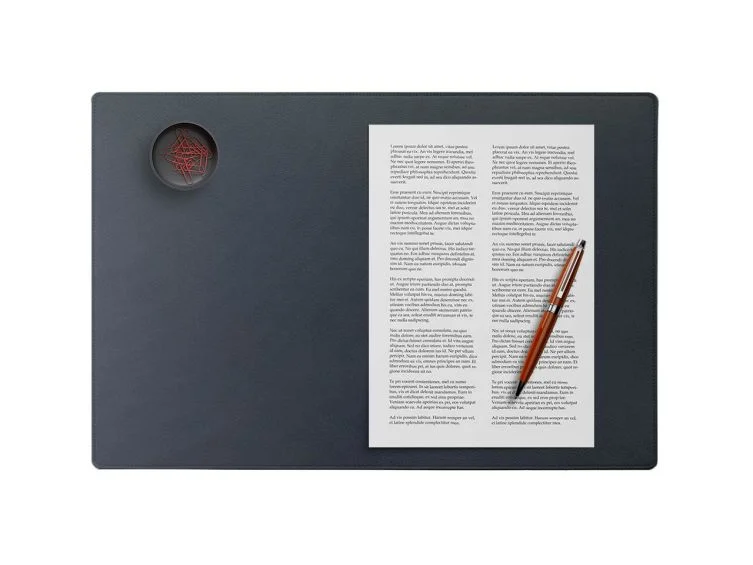 Sous-main en cuir luxe bleu marine – 50×34 cm – SM900-50 - Vins Rouges Harmonieux pour Chaque Occasion - {'count': 1, 'name': 'Couleur'}