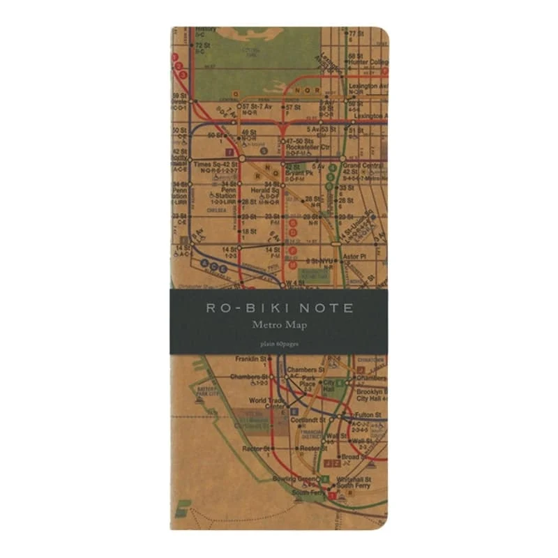 Carnet Ro-Biki Note Metro Map - Saldi Straordinari – Offerte Speciali Disponibili Adesso - dessin note