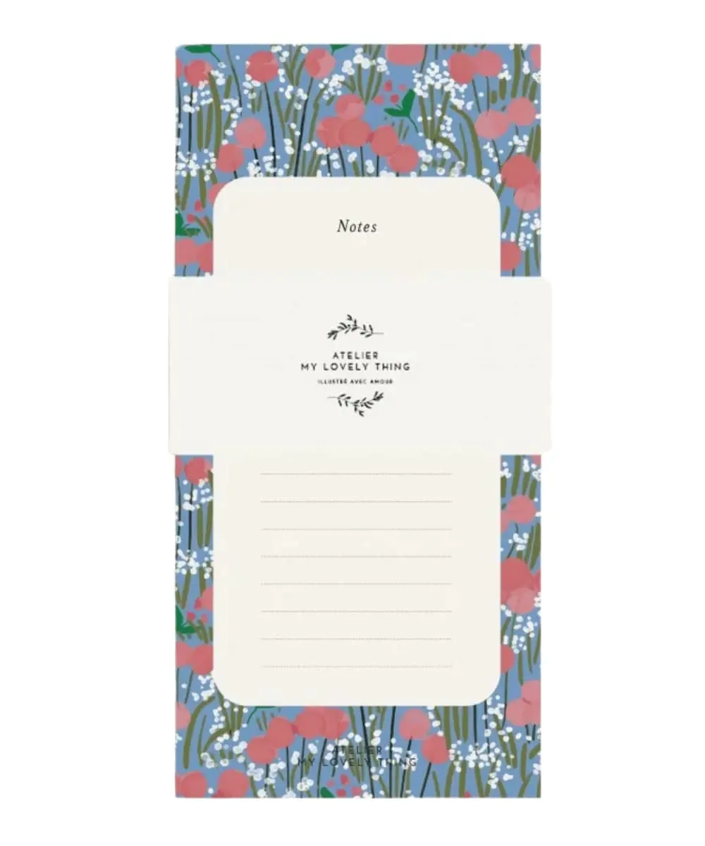 Bloc-notes Rose Coquelicot | My Lovely Thing - Univers maison et accessoires utiles pour une vie simplifiée Bloc-notes La vida - Season Paper