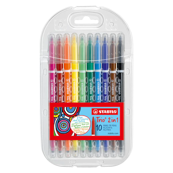 Stabilo - 10 Feutres 3-en-1||Stabilo - 10 Fineline Pens 3-in-1 - Boutique Bébé en Ligne : Soins, Jouets et Articles Maison Plein Ciel | ROLLER STABILO EASYORIGINAL EFFAÇABLE ERGONOMIQUE RECHARGEABLE  GRIP CAOUTCHOUC ÉCRITURE 0.5MM DROITIER BLEU