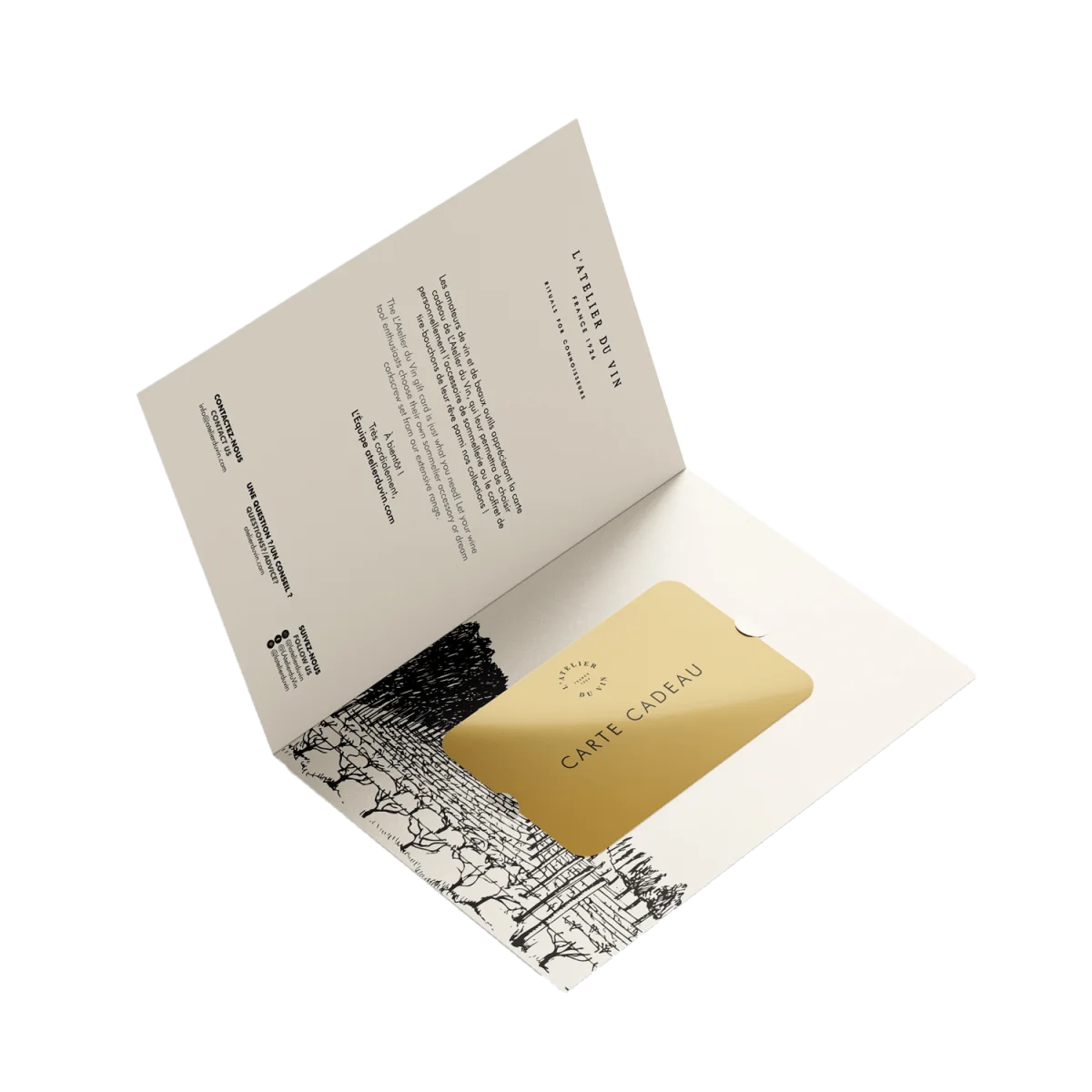 Carte Cadeau - Vins Rouges Harmonieux pour Chaque Occasion - foire carte vin occasion